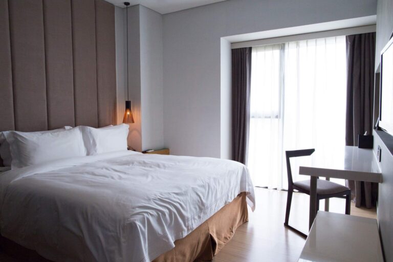 cozy hotel room interior