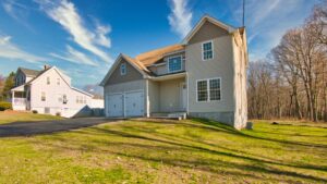 two-story suburban house